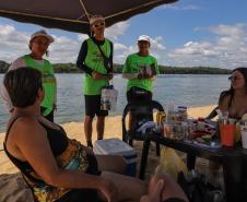 Estado amplia opções de lazer a veranistas que visitam praias de água doce do Noroeste