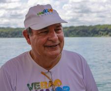 PORTO RICO - Estado amplia opções de lazer a veranistas que visitam praias do Noroeste - Na foto, o coordenador regional da Paraná Turismo no Noroeste, Douglas Bacaro -