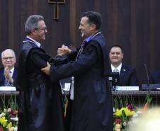 Posse do novo presidente do Tribunal de Justiça do Paraná - TJPR - Desembargador Luiz Fernando Tomasi Keppen