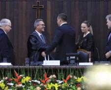 Posse do novo presidente do Tribunal de Justiça do Paraná - TJPR - Desembargador Luiz Fernando Tomasi Keppen