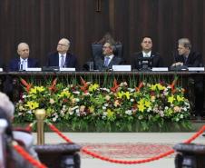 Posse do novo presidente do Tribunal de Justiça do Paraná - TJPR - Desembargador Luiz Fernando Tomasi Keppen