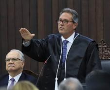 Posse do novo presidente do Tribunal de Justiça do Paraná - TJPR - Desembargador Luiz Fernando Tomasi Keppen