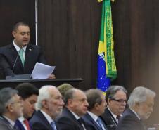 Posse do novo presidente do Tribunal de Justiça do Paraná - TJPR - Desembargador Luiz Fernando Tomasi Keppen