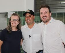 Manoel Ribas, 02 de fevereiro do 2023 - O governador Carlos Massa Ratinho Junior entregou na manhã desta quinta-feira as obras de ampliação no Colégio Estadual Indígena Cacique Gregório Kaekchot, na terra indigina Ivaí.