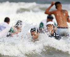 Verão Maior Paraná - Praia Brava de Guaratuba Federação Paranaense de Bodyboarding, do Instituto Guaramar e da prefeitura de Guaratuba, promoveram um evento com PCD - pessoas com deficiência, de pratica do esporte Bodyboarding.