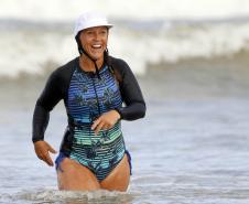 Verão Maior Paraná - Praia Brava de Guaratuba Federação Paranaense de Bodyboarding, do Instituto Guaramar e da prefeitura de Guaratuba, promoveram um evento com PCD - pessoas com deficiência, de pratica do esporte Bodyboarding.