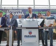 À Frente Paraná: governador anuncia pacote de obras de infraestrutura de R$ 3,4 bilhões