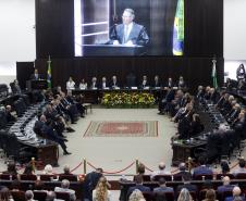 Posse do novo presidente do Tribunal de Justiça do Paraná - TJPR - Desembargador Luiz Fernando Tomasi Keppen
