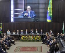 Posse do novo presidente do Tribunal de Justiça do Paraná - TJPR - Desembargador Luiz Fernando Tomasi Keppen