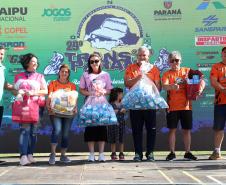 Mais de 1.200 pessoas acompanharam a festa de premiação do Rally Transparaná
