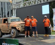 Mais de 1.200 pessoas acompanharam a festa de premiação do Rally Transparaná