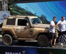 Mais de 1.200 pessoas acompanharam a festa de premiação do Rally Transparaná