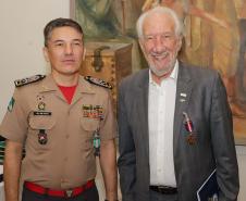 Casa Militar comemora 95 anos e condecora autoridades com medalhas de mérito