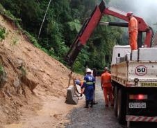 DER/PR libera Estrada da Graciosa após remoção de material e reforço de segurança