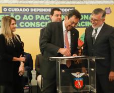 Paraná é o 1º estado a unir todos os Poderes no Pacto Nacional pela Consciência Vacinal