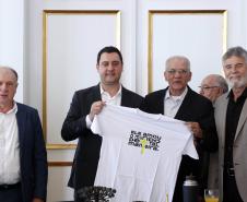 Governador recebe organizadores da Marcha para Jesus 2023, que acontecerá no dia 20 de maio