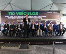 Para expandir apoio ao agronegócio, Adapar ganha 110 veículos e novos equipamentos