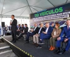 Para expandir apoio ao agronegócio, Adapar ganha 110 veículos e novos equipamentos
