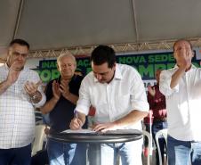 Governador inaugura sede do Corpo de Bombeiros e libera novos investimentos para Ivaiporã