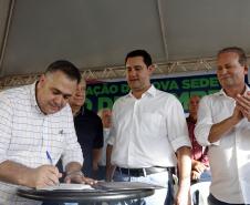 Governador inaugura sede do Corpo de Bombeiros e libera novos investimentos para Ivaiporã