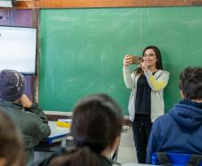 Tecnologia de reconhecimento facial na chamada chega a 1,6 mil colégios da rede estadual
