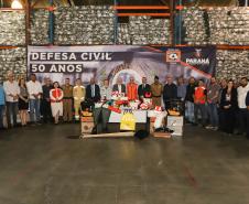 Piana entrega equipamentos para Bombeiros e "kits de resposta" a eventos climáticos para cidades