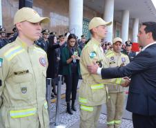 Maior contratação em dez anos: 419 bombeiros vão começar a atuar em todo o Paraná