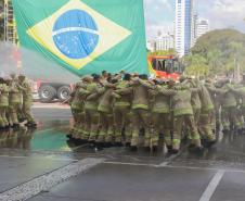 Maior contratação em dez anos: 419 bombeiros vão começar a atuar em todo o Paraná