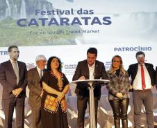 Governador apresenta potenciais turísticos do Paraná na abertura do Festival das Cataratas