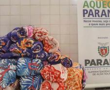 Aquece Paraná: Governo do Estado reforça campanha de doação de roupas e cobertores