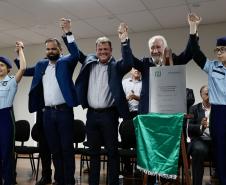 Governo inaugura última escola paralisada pela Operação Quadro Negro, em Campo Largo