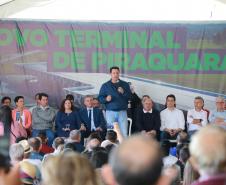 Mais moderno e quatro vezes maior: governador inaugura novo terminal de Piraquara