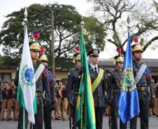 Polícia Militar do Paraná comemora 169 anos com solenidade no Guatupê