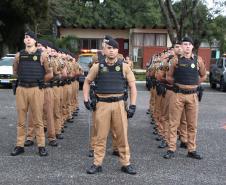 Polícia Militar do Paraná comemora 169 anos com solenidade no Guatupê