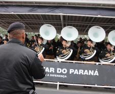 Polícia Militar do Paraná comemora 169 anos com solenidade no Guatupê