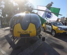 Projeto Falcão reforça policiamento do Paraná com helicópteros superequipados