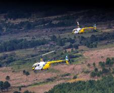 Projeto Falcão reforça policiamento do Paraná com helicópteros superequipados