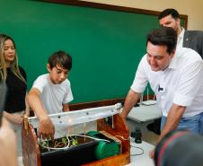 Governador inaugura escola estadual com capacidade para 900 estudantes em Ortigueira