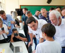 Governador inaugura escola estadual com capacidade para 900 estudantes em Ortigueira