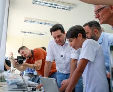 Governador inaugura escola estadual com capacidade para 900 estudantes em Ortigueira