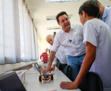 Governador inaugura escola estadual com capacidade para 900 estudantes em Ortigueira