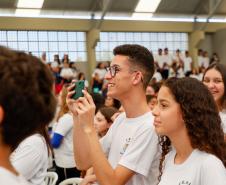 Governador inaugura escola estadual com capacidade para 900 estudantes em Ortigueira