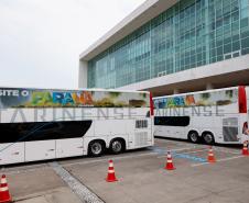 Campanha com empresa de ônibus promove atrações turísticas do Paraná