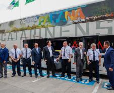 Campanha com empresa de ônibus promove atrações turísticas do Paraná