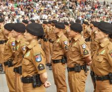 Após concurso histórico, Macrorregião de Curitiba ganha 1.452 policiais militares