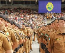 Após concurso histórico, Macrorregião de Curitiba ganha 1.452 policiais militares