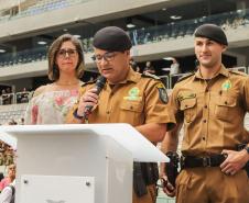 Após concurso histórico, Macrorregião de Curitiba ganha 1.452 policiais militares