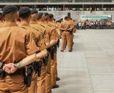 Após concurso histórico, Macrorregião de Curitiba ganha 1.452 policiais militares