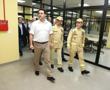 Governador inaugura nova sede do Corpo de Bombeiros de Foz do Iguaçu, a maior do Estado