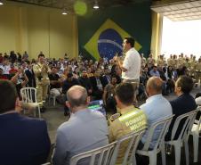 Governador inaugura nova sede do Corpo de Bombeiros de Foz do Iguaçu, a maior do Estado